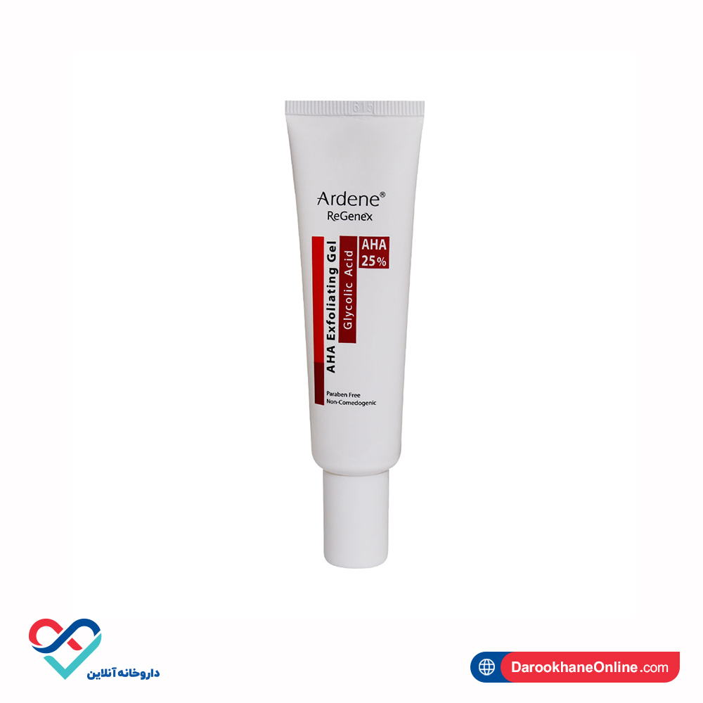 تصویر ژل لایه بردار AHA 25% ریجنکس آردن 30 میل